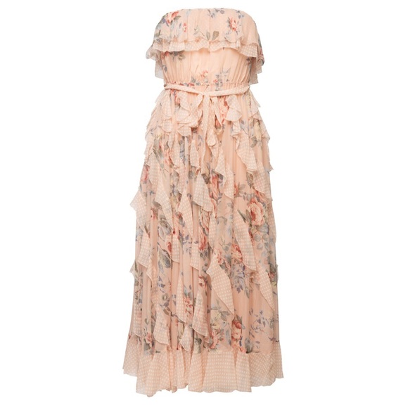 chinese dress ladies Petal and Pup Women's Bowie Strapless Maxi Dress main image 1